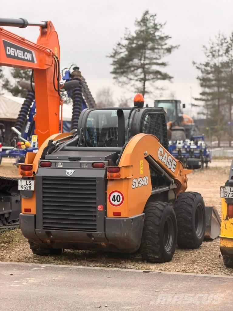 CASE SV 340 Lietoti riteņu kompaktiekrāvēji