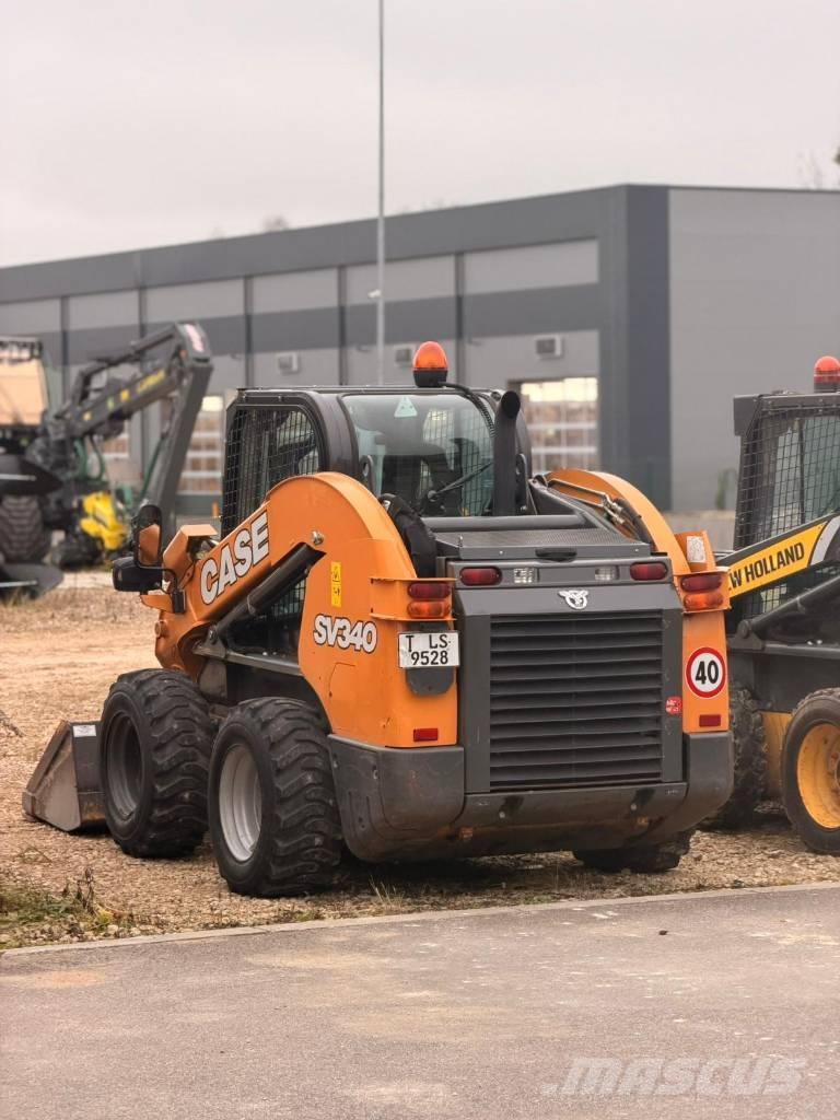 CASE SV 340 Lietoti riteņu kompaktiekrāvēji