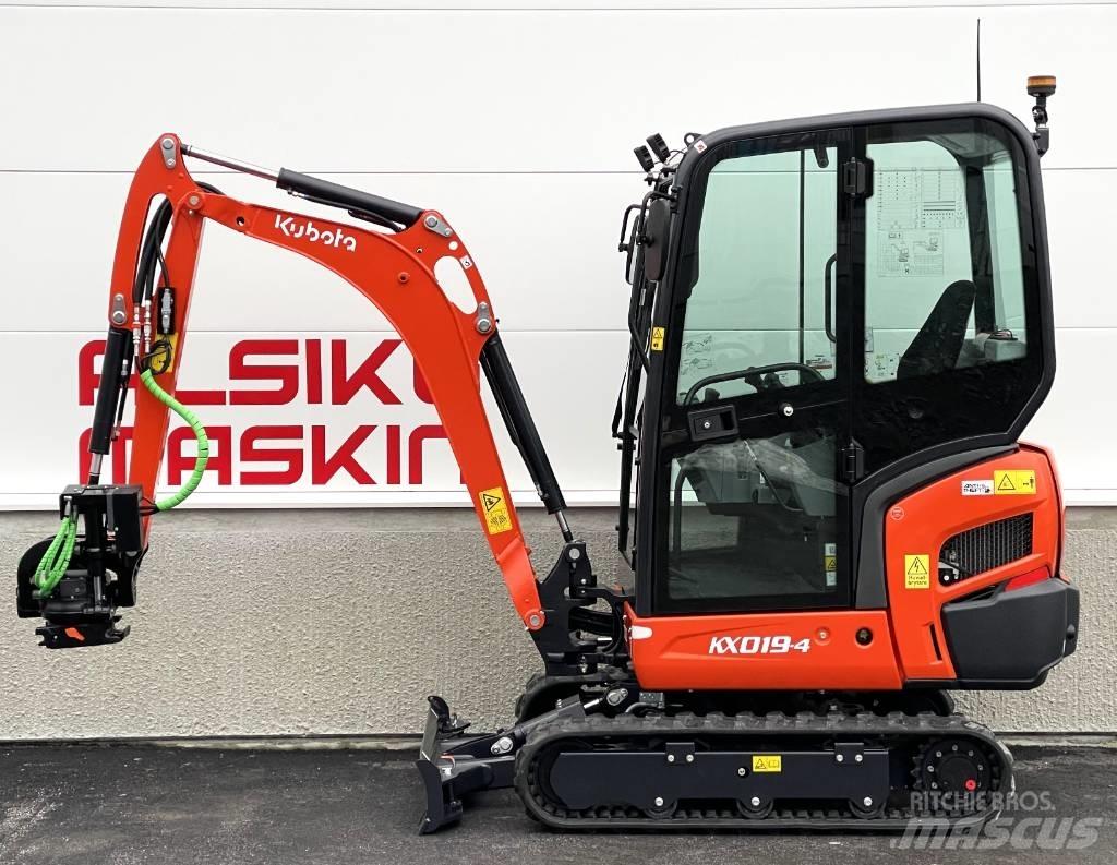 Kubota KX 019-4 Mini ekskavatori < 7 t