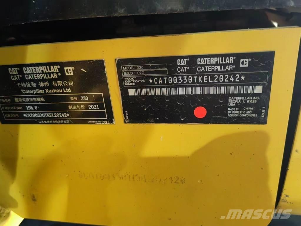 CAT 2021 CAT 330 Ekskavatori uz riteņiem