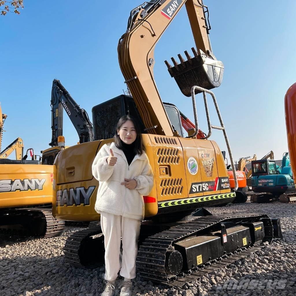 Sany SY 75 C pro Kāpurķēžu ekskavatori
