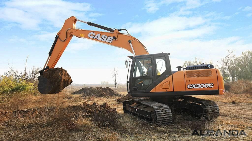 CASE CX 300 C Kāpurķēžu ekskavatori