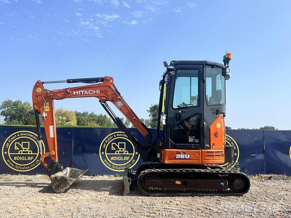 Hitachi ZX26U Īpašie ekskavatori