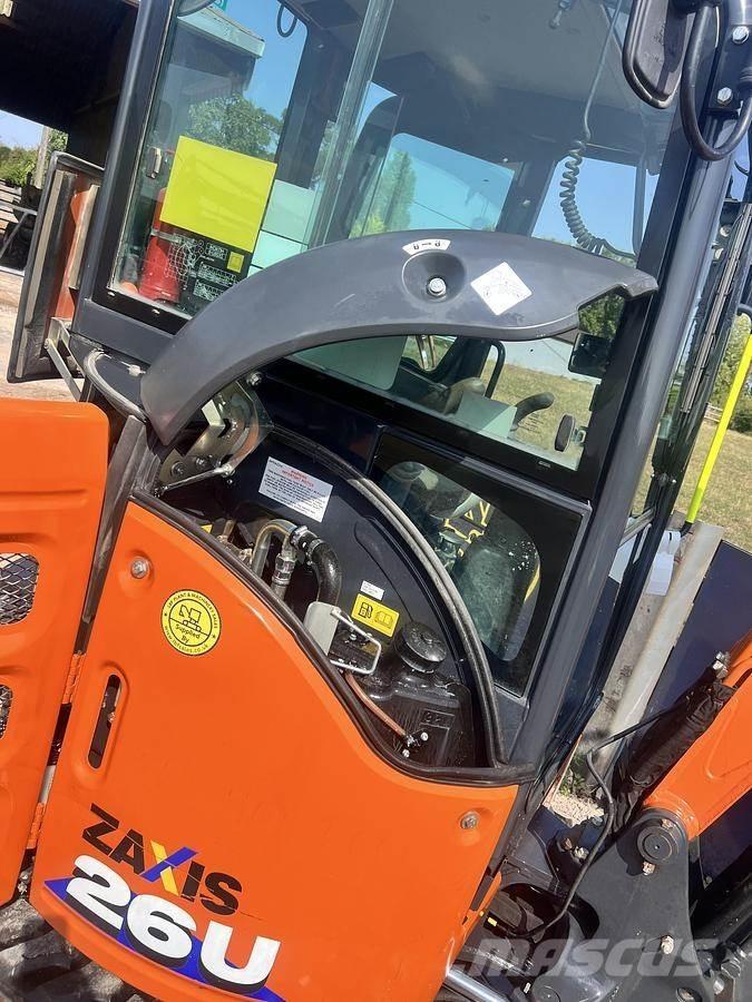 Hitachi ZX26U Īpašie ekskavatori