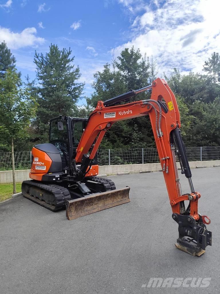 Kubota KX 060-5 Mini ekskavatori < 7 t