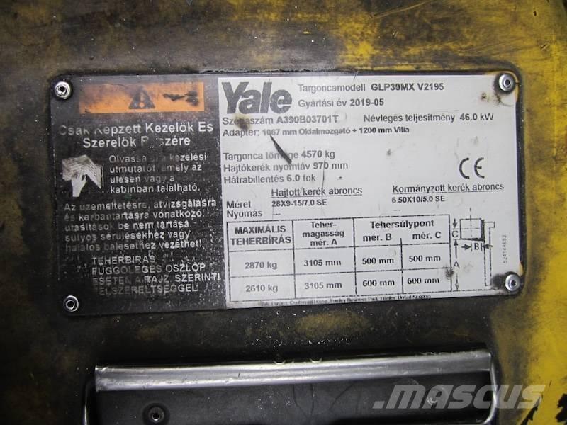 Yale GLP30MX LPG tehnika