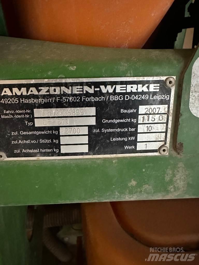 Amazone UF1201 Uzmontējamie miglotāji