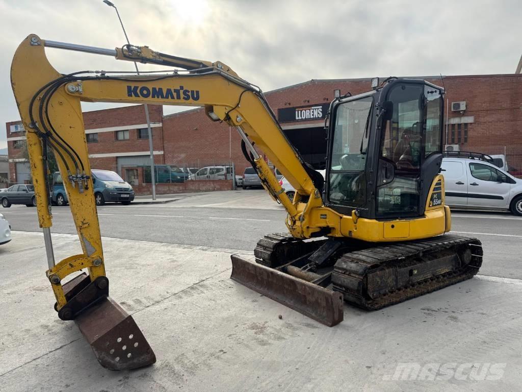 Komatsu PC 55 MR Kāpurķēžu ekskavatori