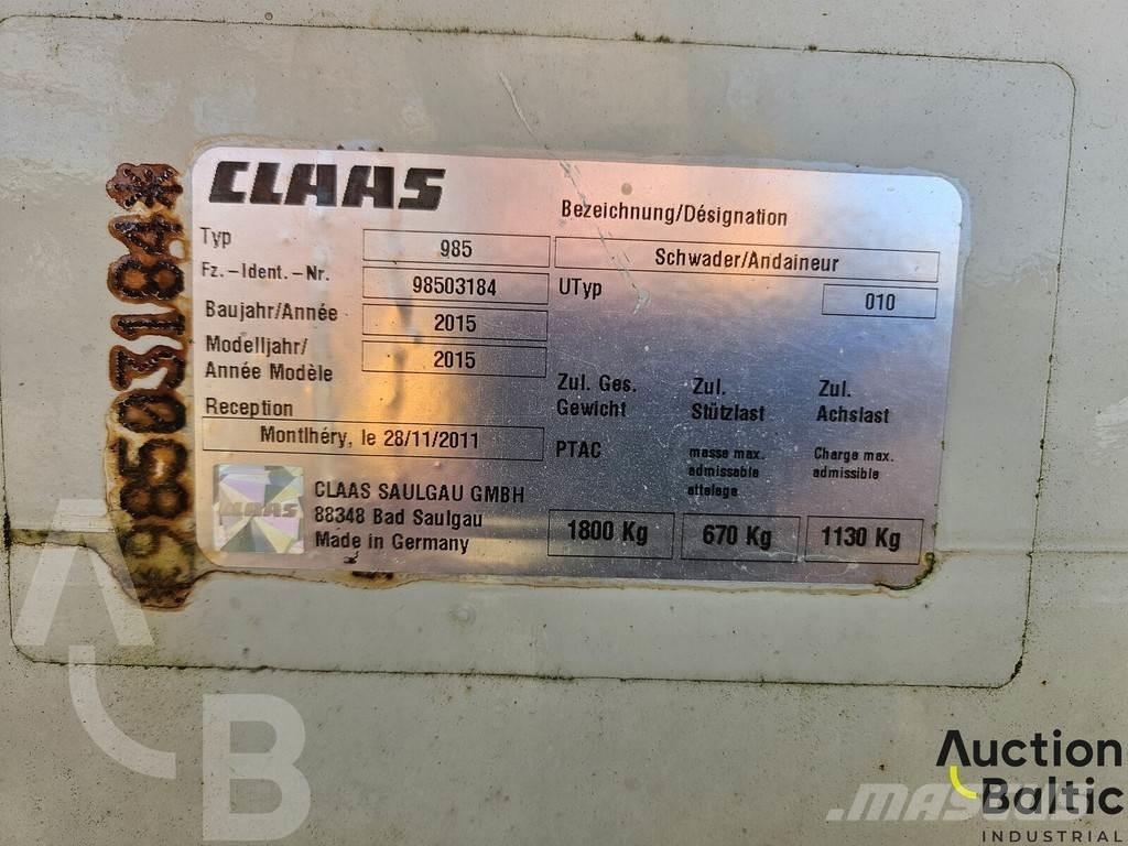 CLAAS Liner 2600 Cits iekraušanas un rakšanas aprīkojums