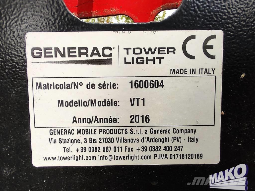 Generac VT 1 Būvniecība- Citi