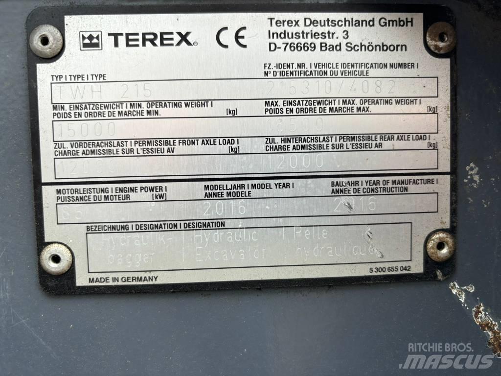 Terex TWH215 Šķirošanas aprīkojums