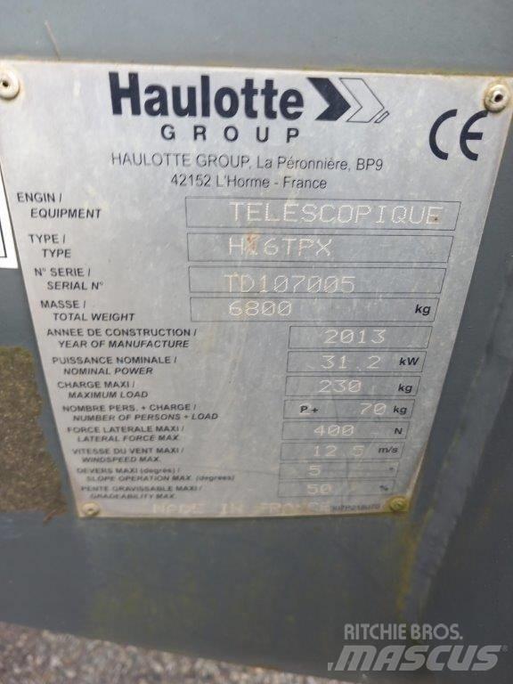 Haulotte H 16 TPX Teleskopiskie pacēlāji