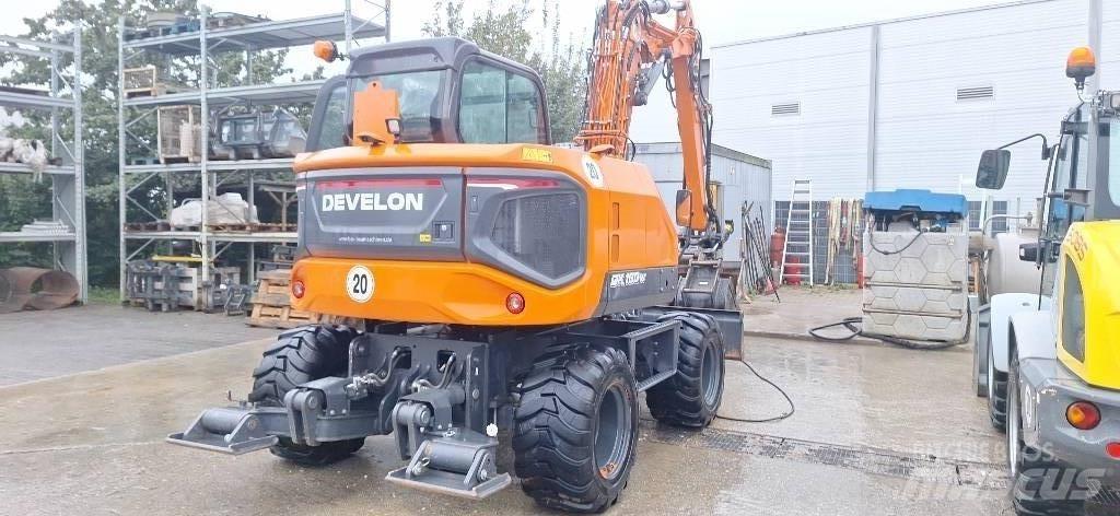 Doosan DX 100 W-7 Ekskavatori uz riteņiem