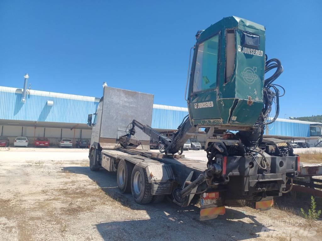 Volvo FH 540 6X4 Kokmateriālu krāni