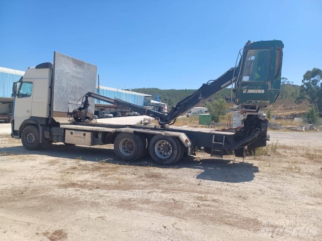 Volvo FH 540 6X4 Kokmateriālu krāni