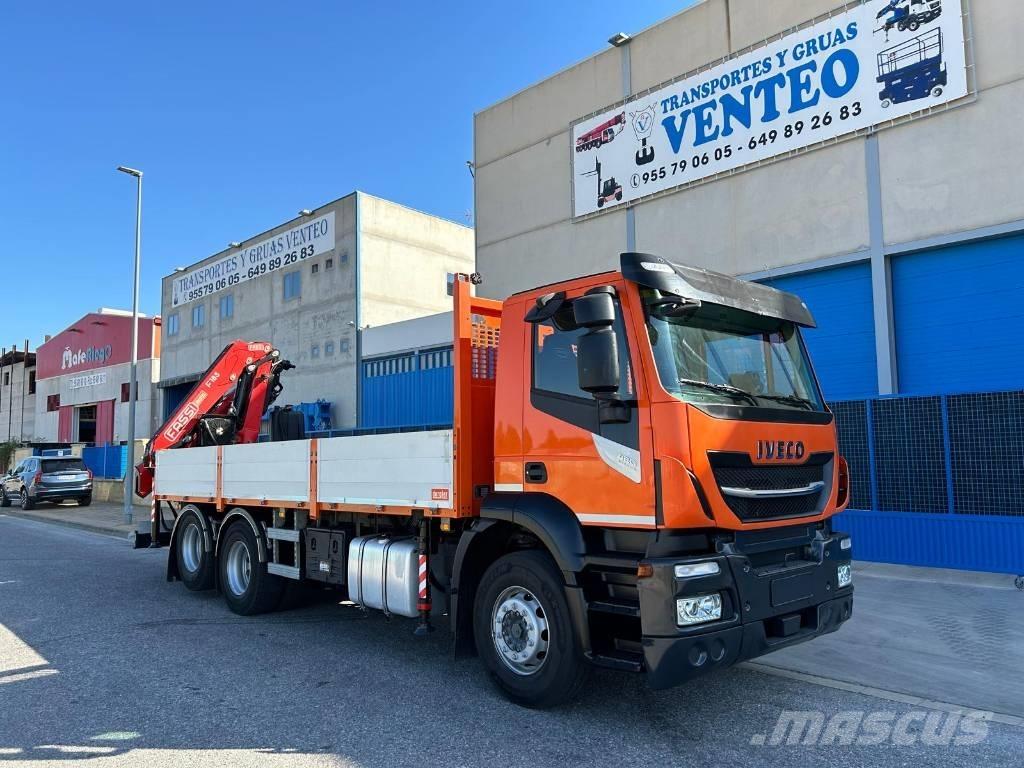 Iveco Stralis 420 Smagās mašīnas ar celtni