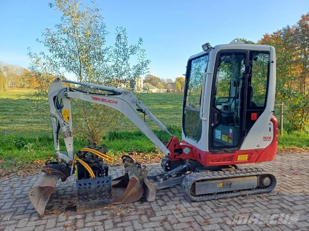Takeuchi TB 216 Mini ekskavatori < 7 t