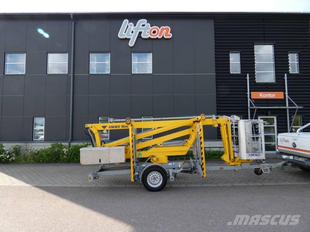 Omme Mini 15 EXBJ Pacēlājplatformas - piekabes