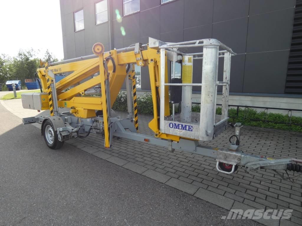 Omme Mini 15 EXBJ Pacēlājplatformas - piekabes