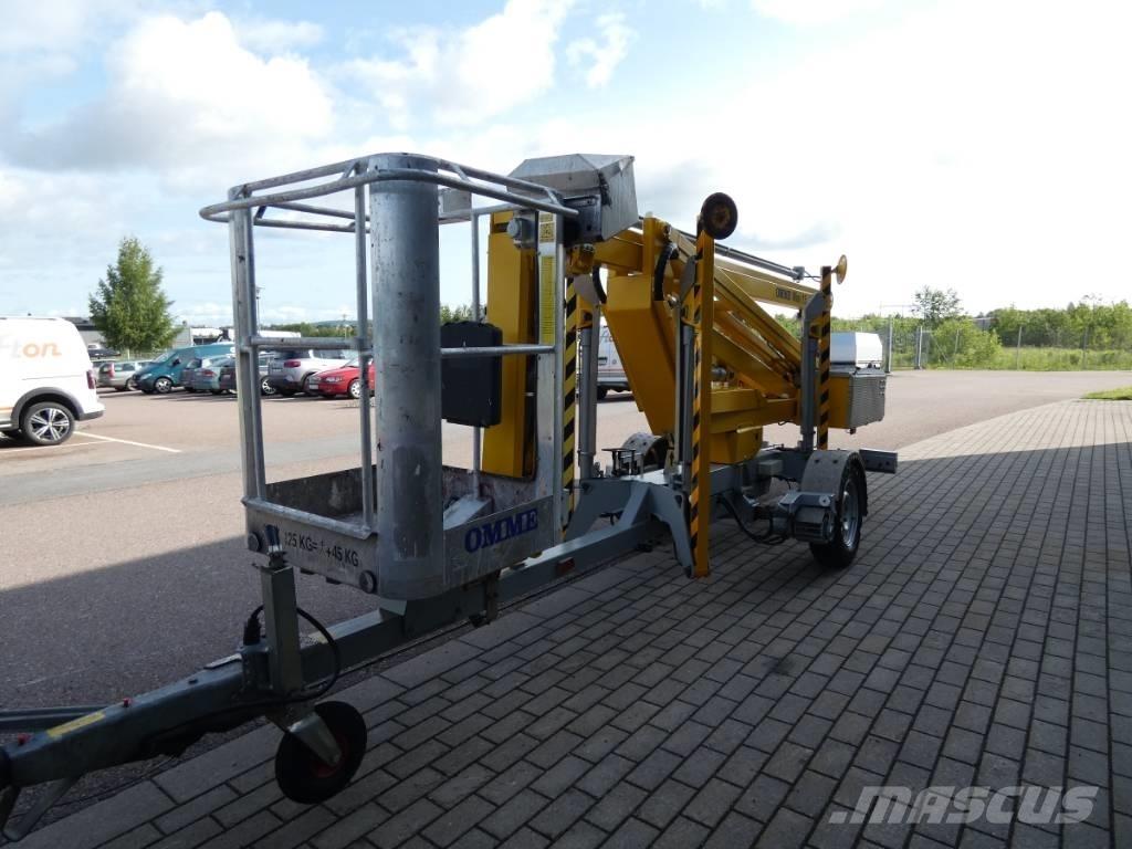 Omme Mini 15 EXBJ Pacēlājplatformas - piekabes