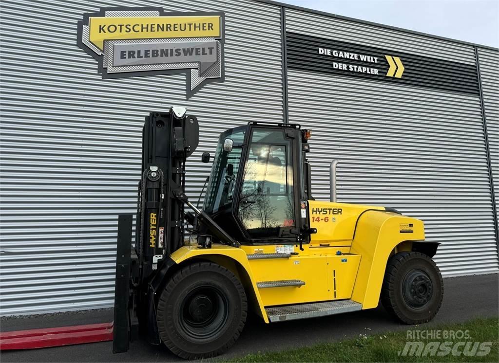 Hyster H14XD6 Tehnika ar dīzeļa dzinēju