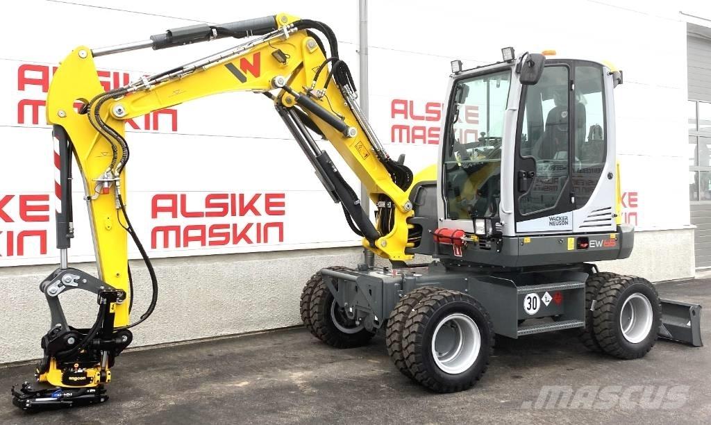 Wacker Neuson EW 65 Ekskavatori uz riteņiem