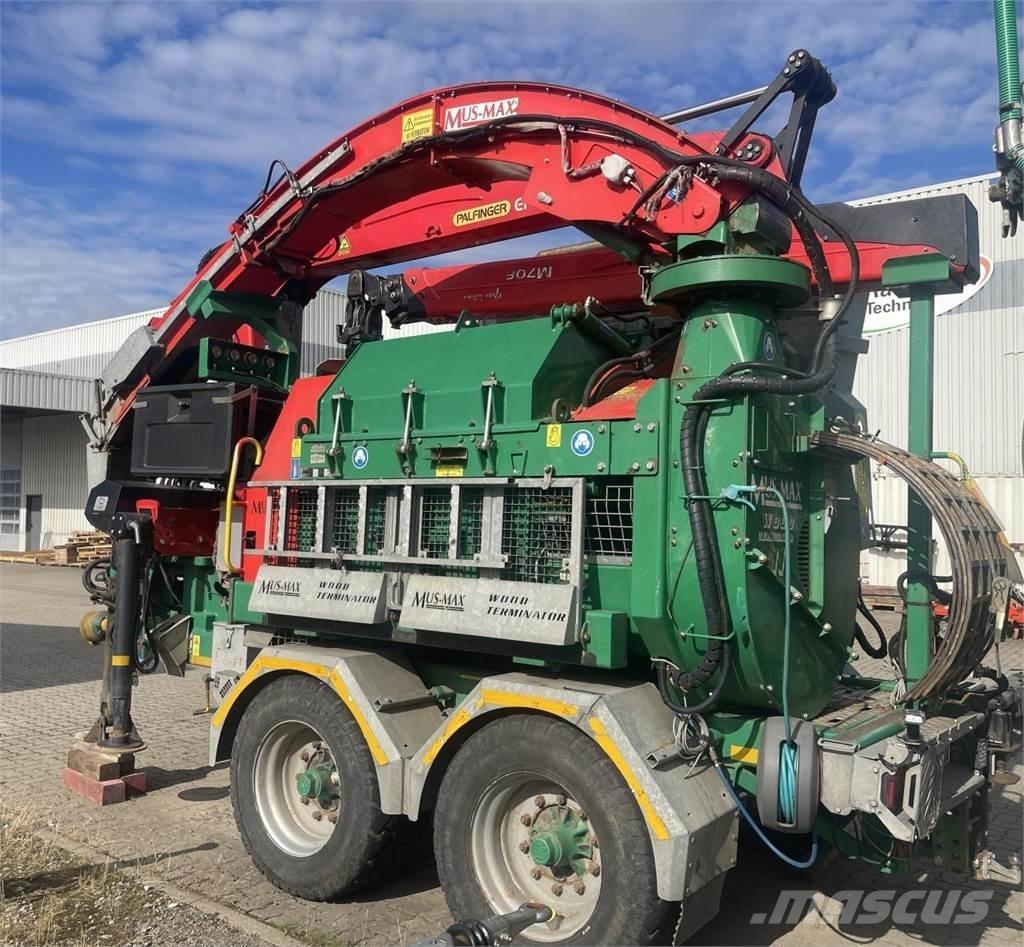 Mus-Max WT 11 Z Koksnes šķeldotāji