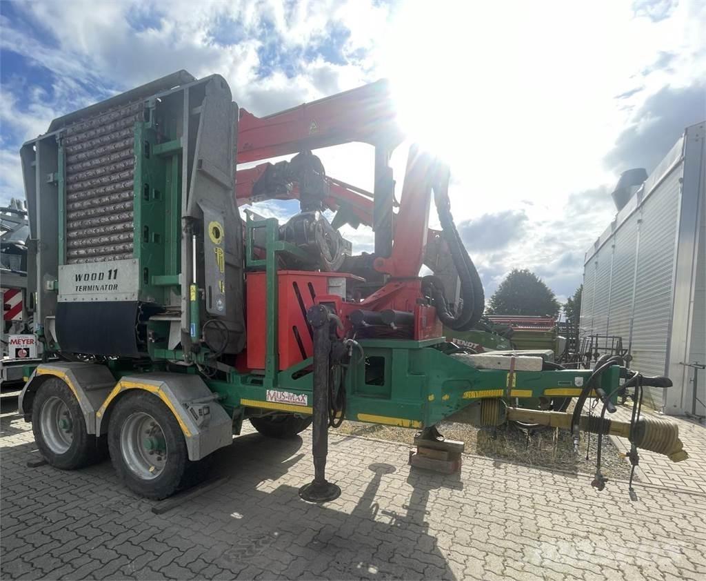 Mus-Max WT 11 Z Koksnes šķeldotāji