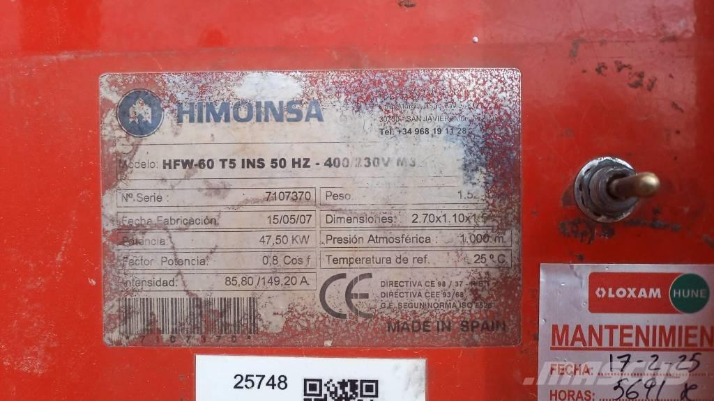 Himoinsa HFW 60 Dīzeļģeneratori