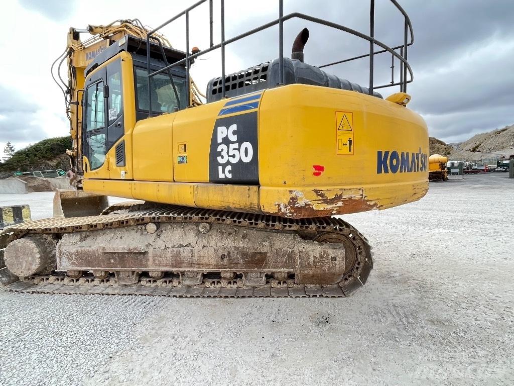 Komatsu PC 350 LC Kāpurķēžu ekskavatori