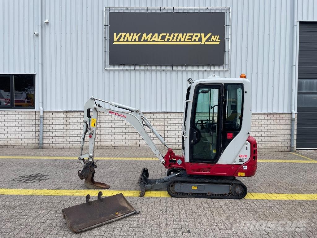 Takeuchi TB 216 Mini ekskavatori < 7 t