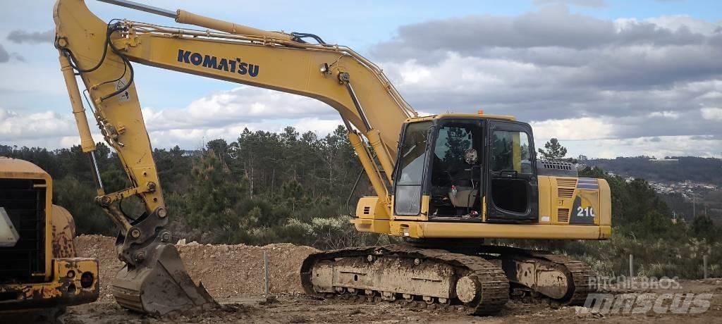 Komatsu PC 210-8 Kāpurķēžu ekskavatori