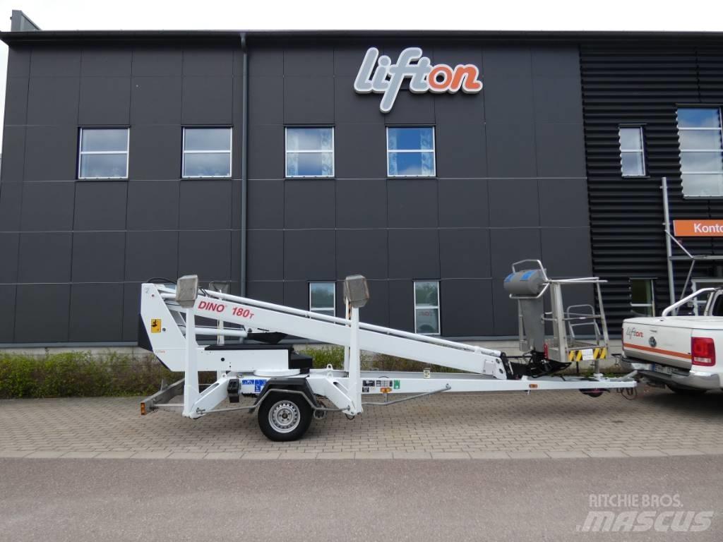 Dino 180 T  Skylift Pacēlājplatformas - piekabes