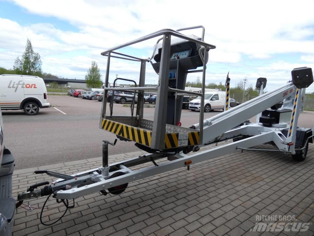 Dino 180 T  Skylift Pacēlājplatformas - piekabes