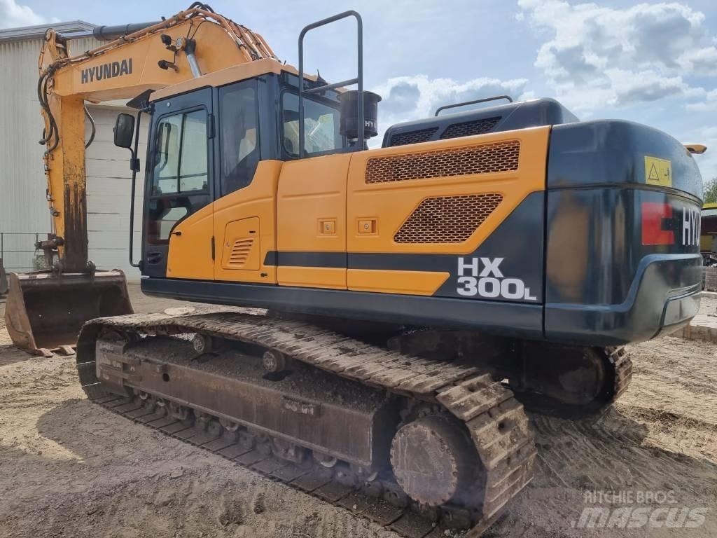 Hyundai HX 300 LC Kāpurķēžu ekskavatori