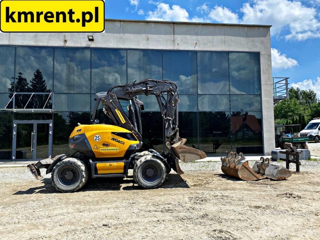 Mecalac 9 MWR Ekskavatori uz riteņiem