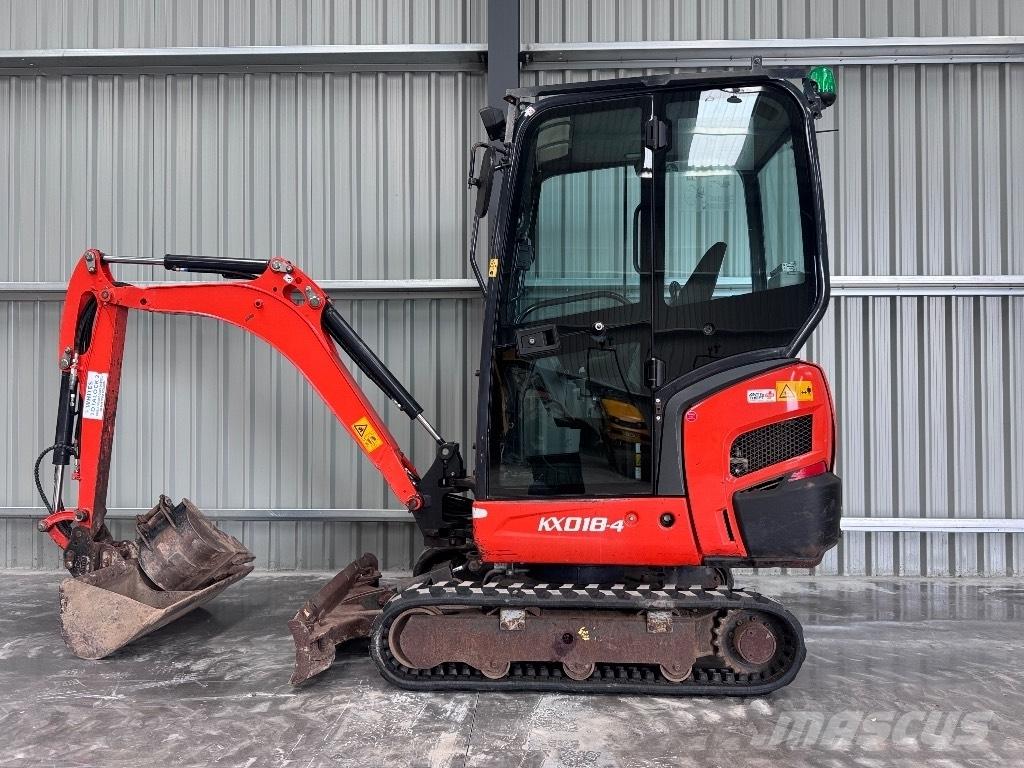 Kubota KX 018-4 Mini ekskavatori < 7 t