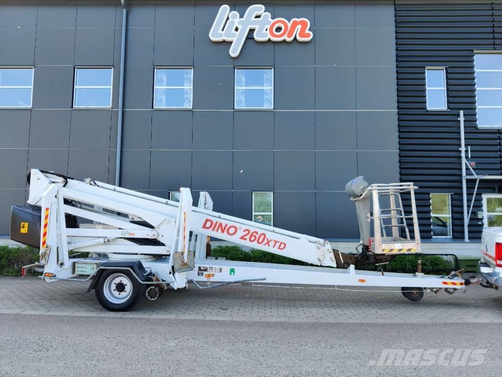 Dino 260 XTD Skylift Pacēlājplatformas - piekabes