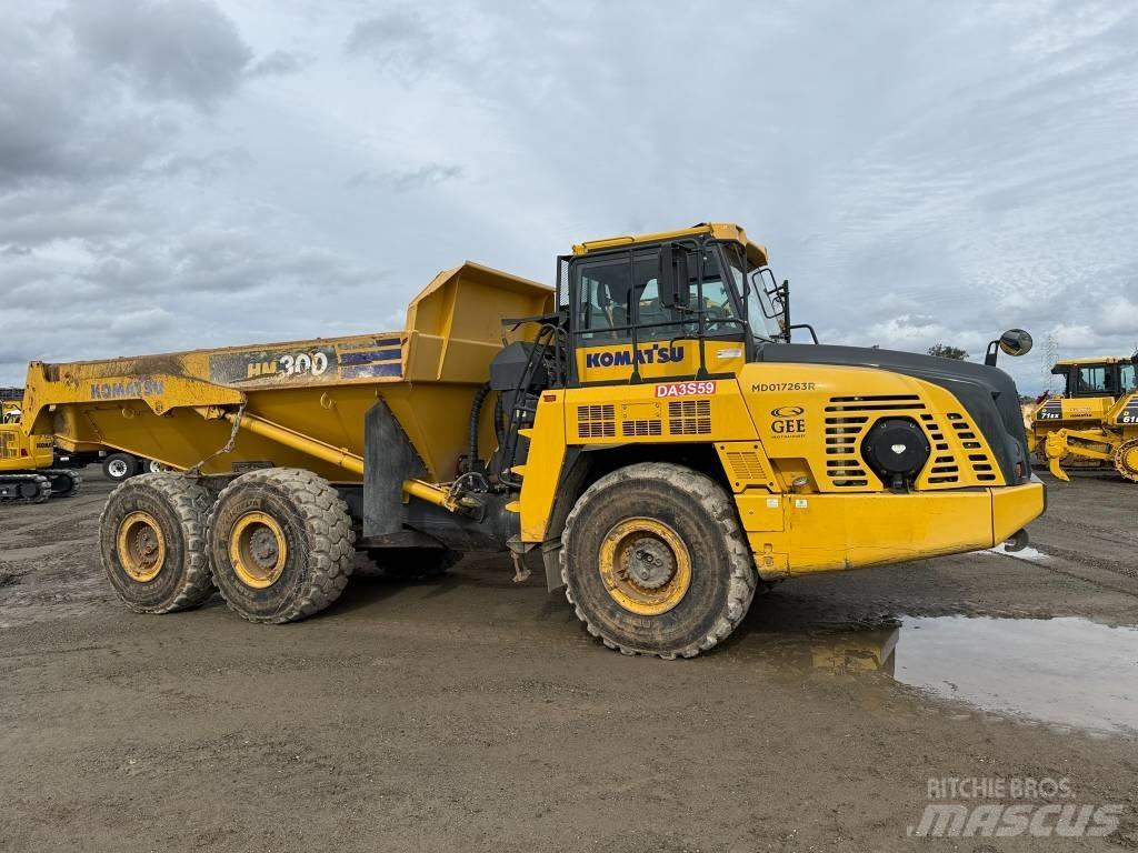 Komatsu HM300-5 Artikulētie pašizgāzēji