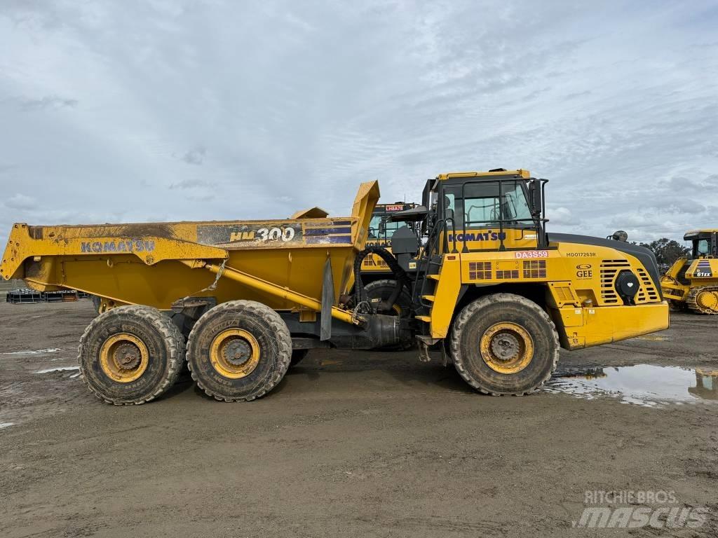 Komatsu HM300-5 Artikulētie pašizgāzēji