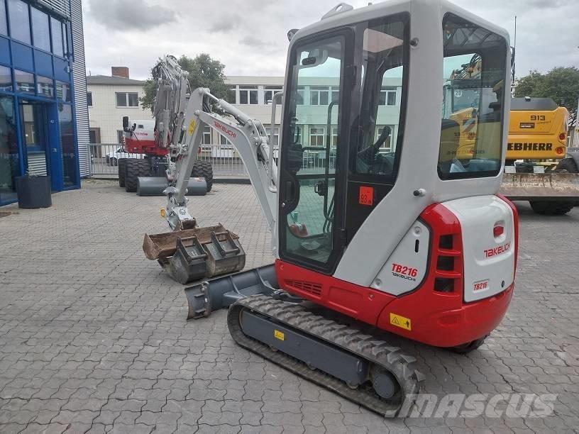 Takeuchi TB 216 A Mini ekskavatori < 7 t