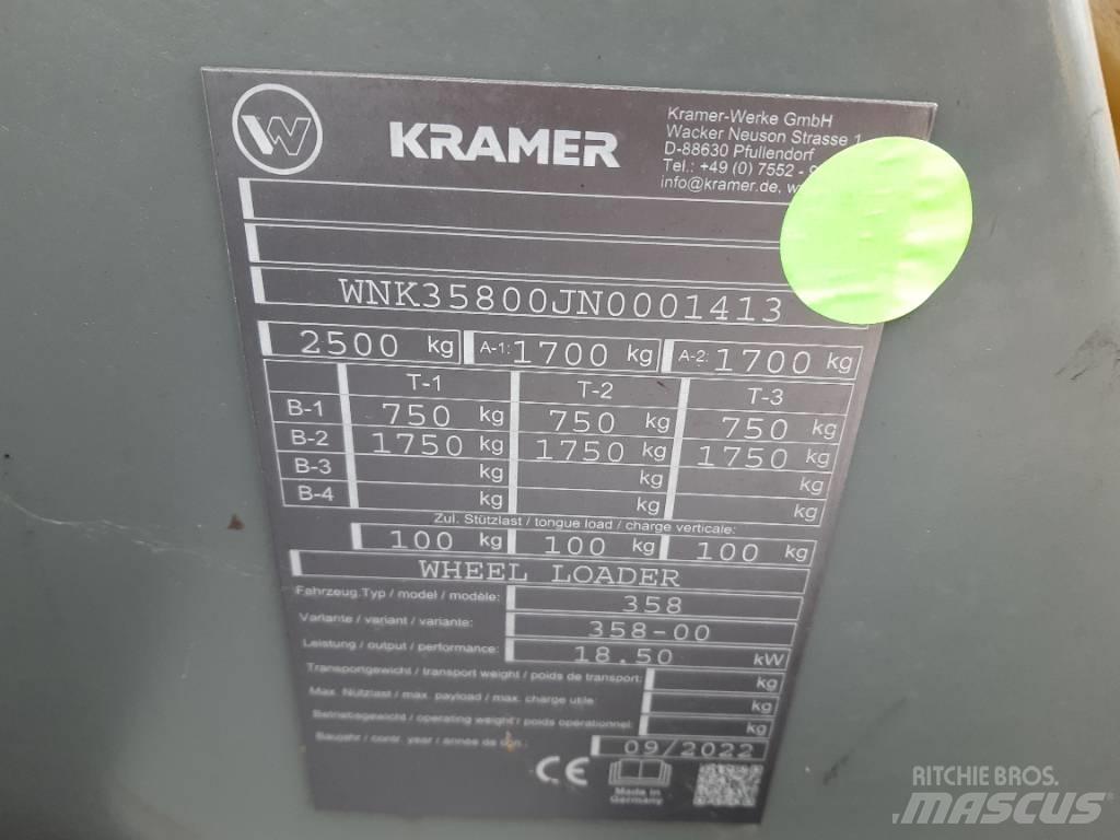 Kramer 5035 Iekrāvēji uz riteņiem