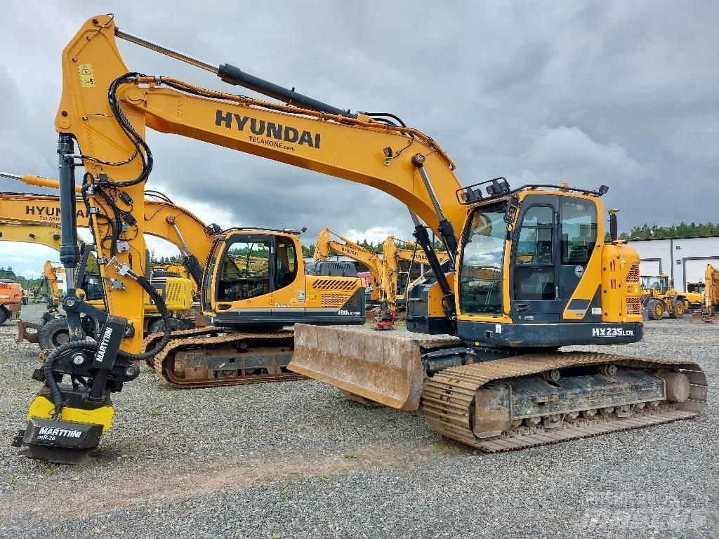 Hyundai HX 235 LCRD Kāpurķēžu ekskavatori