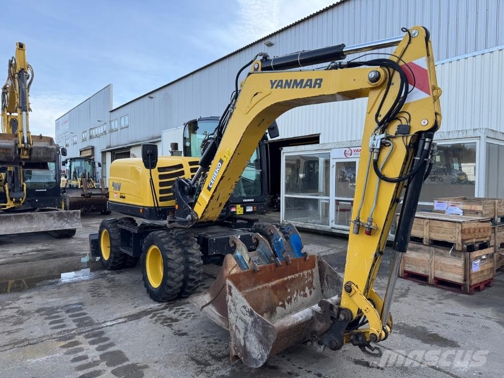 Yanmar B95W (40810) Ekskavatori uz riteņiem