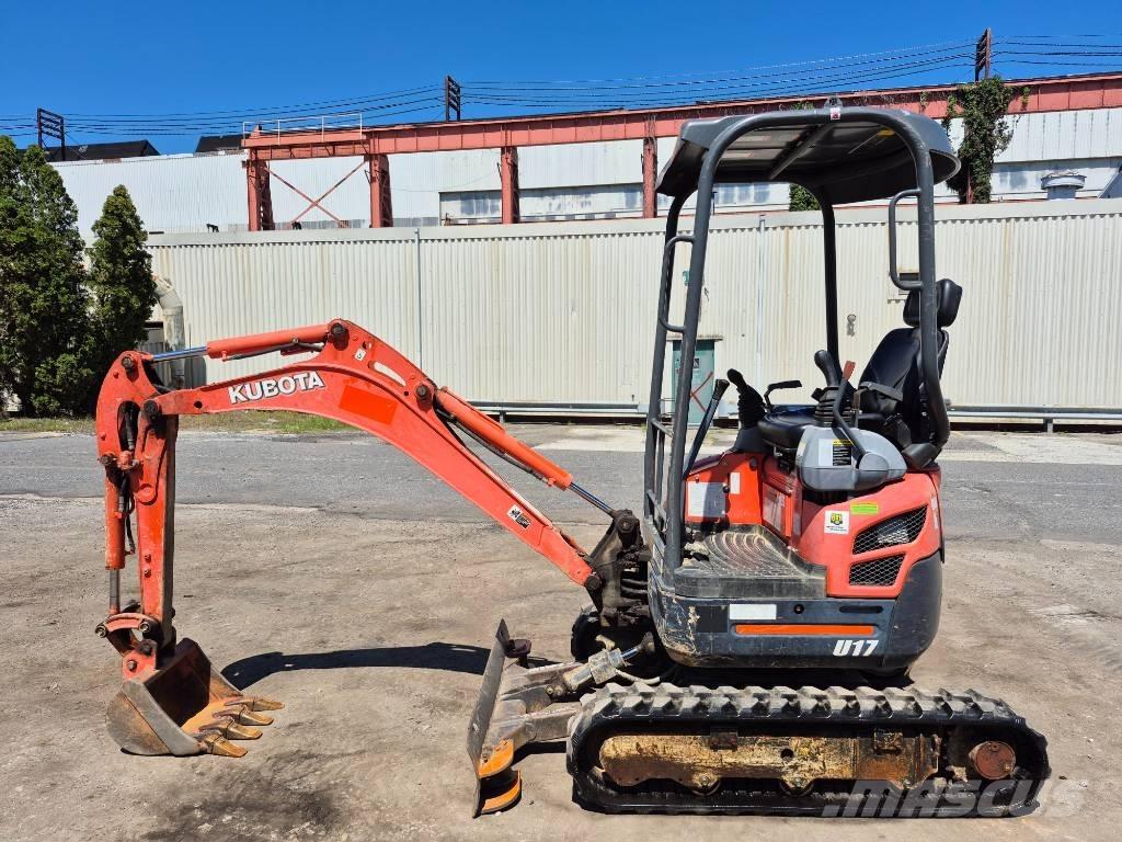 Kubota U 17 Mini ekskavatori < 7 t