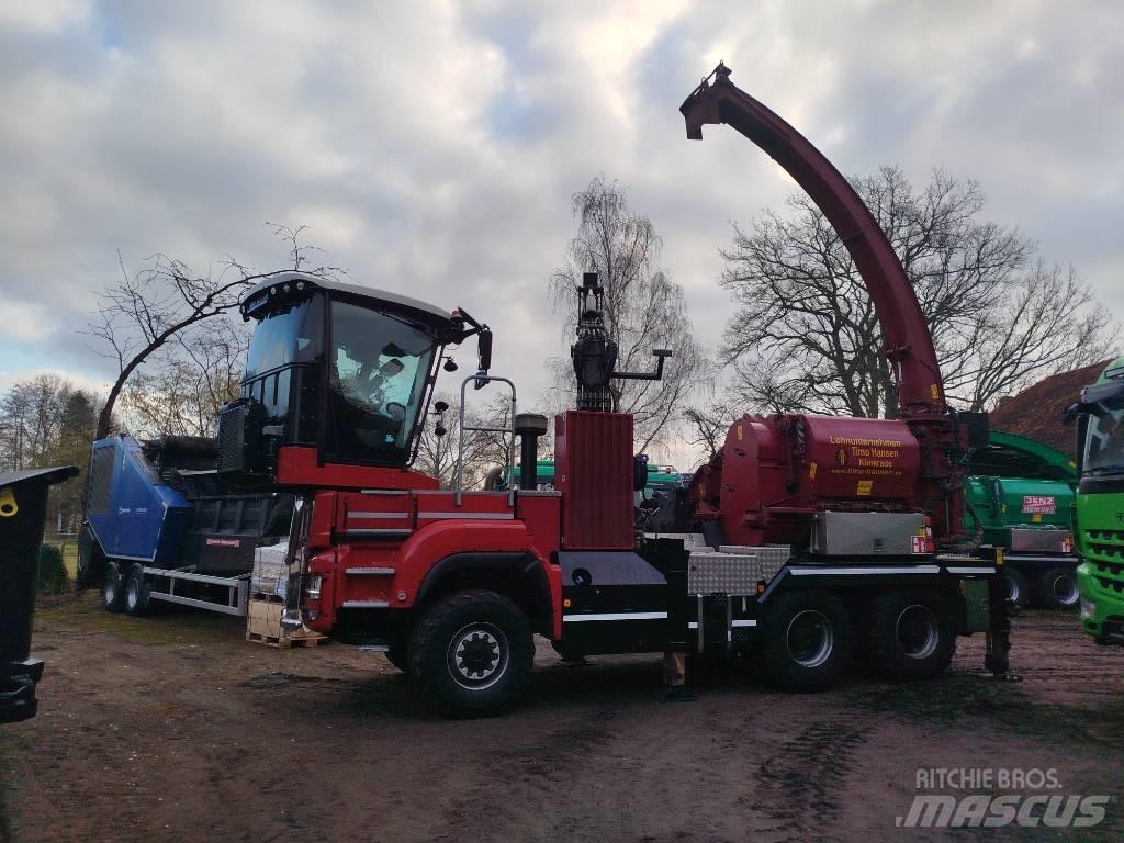 JENZ HEM 593 R-Cobra Koksnes šķeldotāji