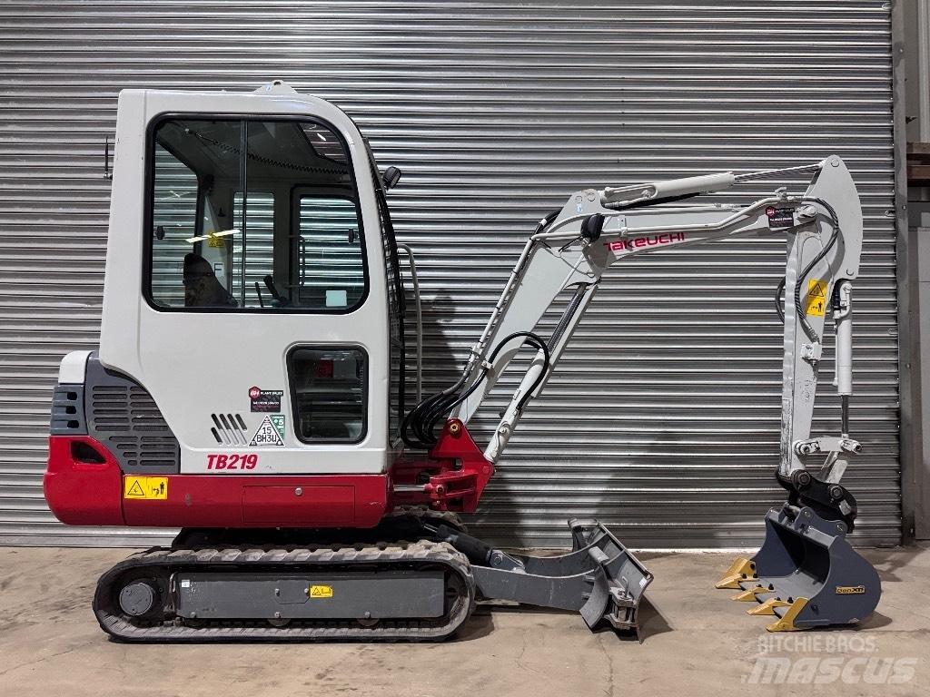 Takeuchi TB 219 Mini ekskavatori < 7 t