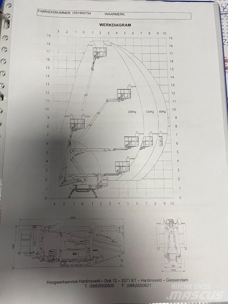 Imer IMR 19B Strēles pacēlāji