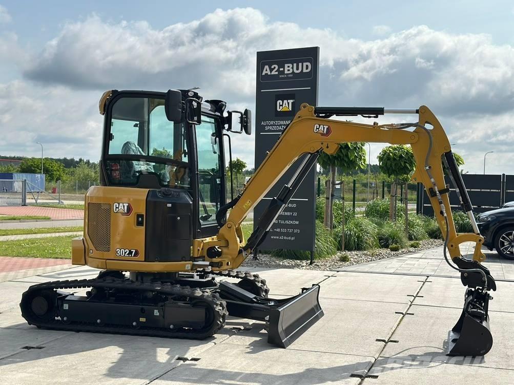 CAT 302.7 CR Mini ekskavatori < 7 t