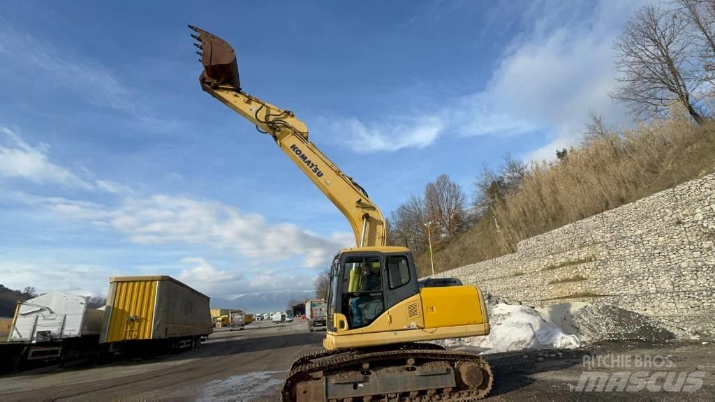 Komatsu PC 160 LC-7K Kāpurķēžu ekskavatori